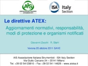 Le direttive ATEX: aggiornamenti normativi e organismi notificati