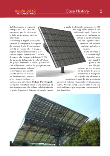 Le pi innovative tecnologie di Rittal e Beghelli unite in un rivoluzionario sistema fotovoltaico a concentrazione