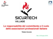 Le responsabilità del committente e il ruolo delle associazioni professionali italiane
