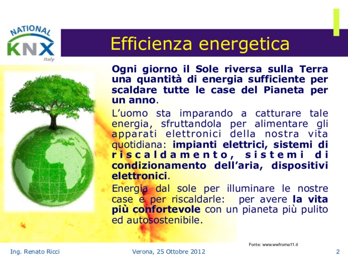 Le soluzioni KNX per lefficienza energetica - Un caso di successo: Scuola Primaria di Romarzollo (TN)