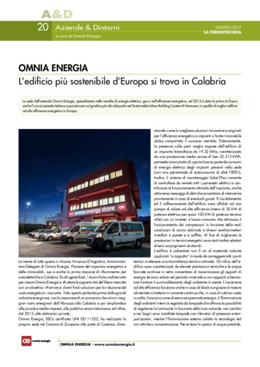 L'edificio pi sostenibile d'Europa si trova in Calabria