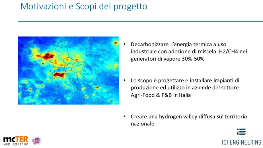Produzione e utilizzo di idrogeno nel settore agroalimentare