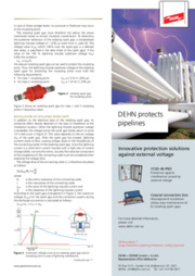 Lightning and high-voltage interference protection on pipelines