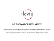 Domotica, Internet of things, M2M
