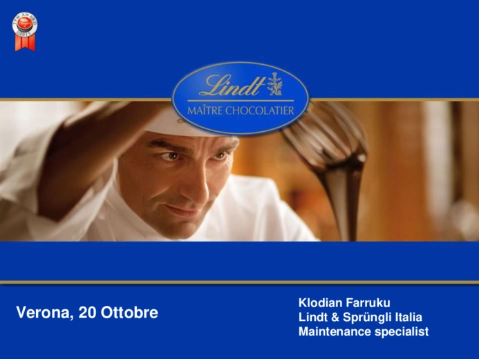 Lindt & Sprungli Italia: gestione manutenzione e magazzino "in Touch"