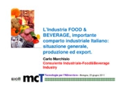 Automazione industriale, Beverage, Food and Beverage, Motion control, Packaging