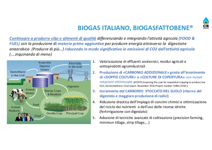 ll ruolo del biometano nella transizione energetica