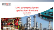 Strumentazione per depositi LNG 
