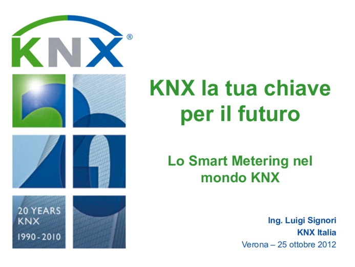 Lo Smart Metering nel mondo KNX