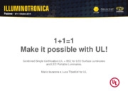 1+1=1 Make it possible with UL!