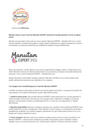 Manutan lancia il nuovo marchio Manutan EXPERT sinonimo di qualit garantita 10 anni al miglior prezzo