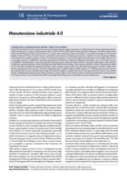Manutenzione industriale 4.0