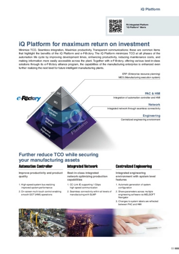 MELSEC iQ-R Series iQ Platform-compatible PAC