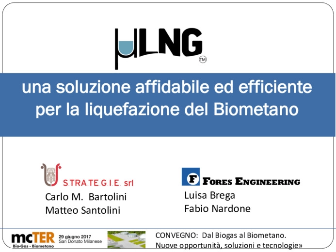 microLNG : una soluzione affidabile ed efficiente per la Liquefazione del Biometano