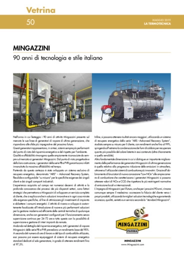 Mingazzini: 90 anni di tecnologia e stile italiano