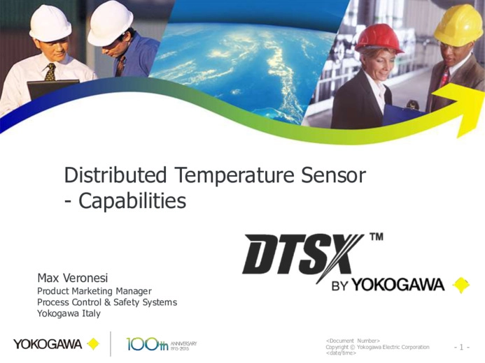 Misura distributiva di temperatura con sensore a fibra ottica