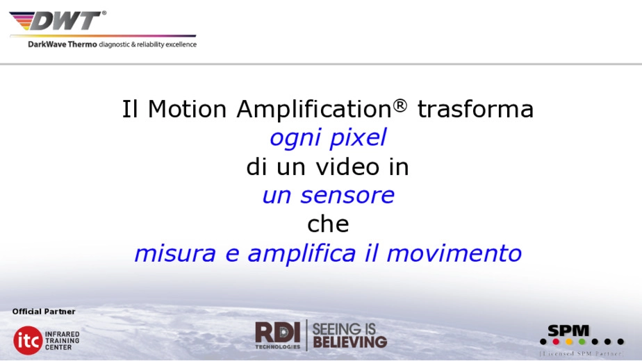 Motion Amplification: una rivoluzionaria tecnologia per la diagnosi in continuo degli impianti