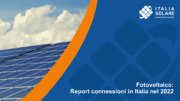Report 2022 sul fotovoltaico