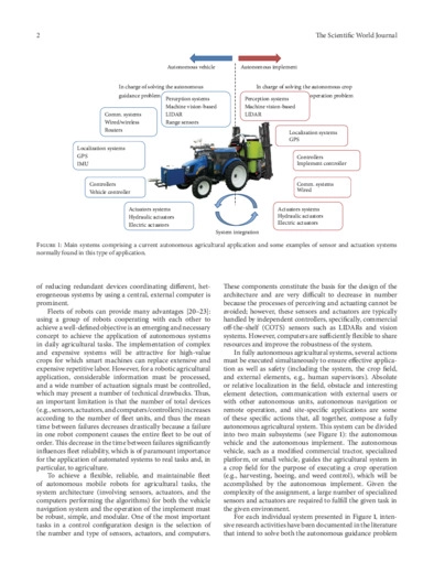 New trends in robotics for agriculture: integration and assessment of a real fleet of robots
