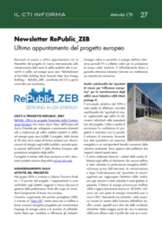 Newsletter RePublic_ZEB: Ultimo appuntamento del progetto europeo