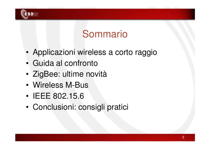 Non solo Zigbee: soluzioni wireless a confronto per trasmissioni a