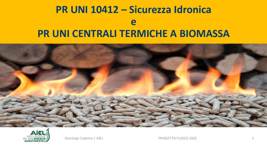 Normative Sicurezza Idronica e Centrali Termiche a biomassa