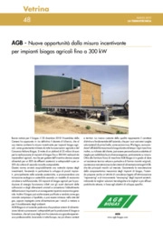 Nuove opportunità dalla misura incentivante per impianti biogas agricoli fino a 300 kW