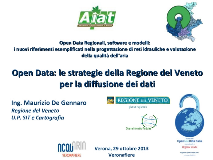 Open Data: i dati messi a diposizione della Regione Veneto per il professionista