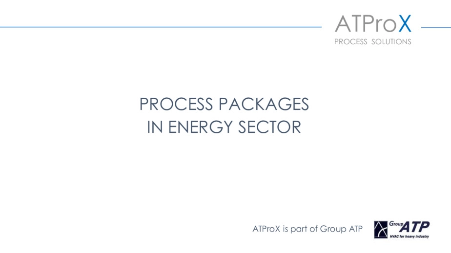 Packages di processo nel settore energy: soluzioni  per biometano
