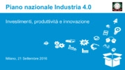 Piano nazionale Industria 4.0