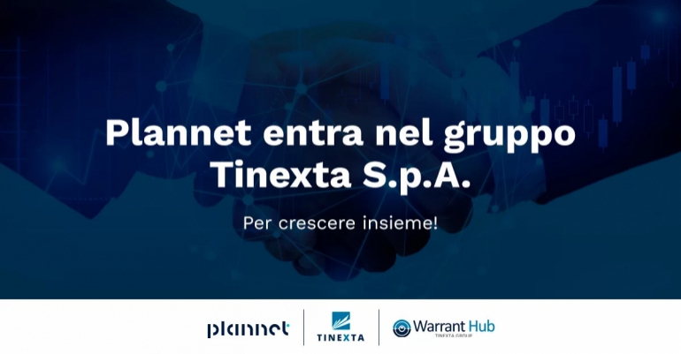 Plannet entra nel Gruppo Tinexta