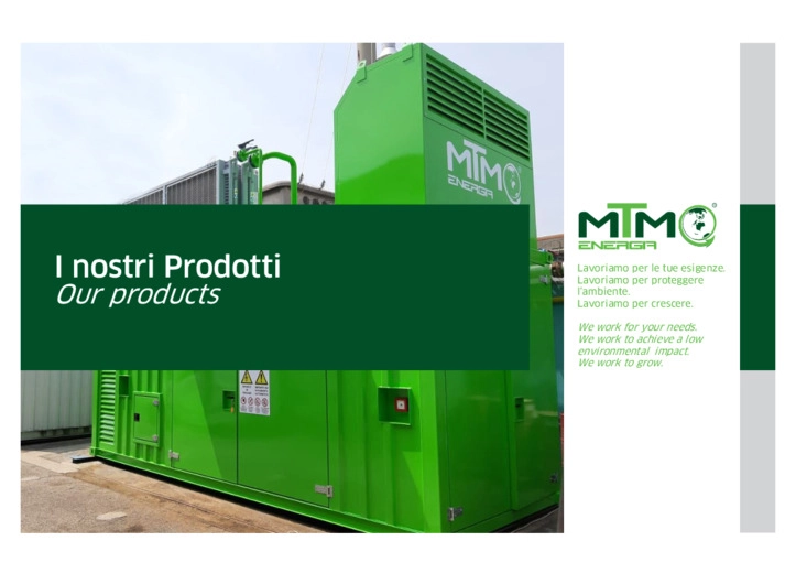 Presentazione prodotti MTM Energia