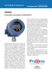 Pressostati e termostati United Electric