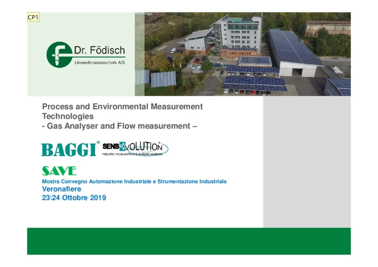 Process and Environmental Measurement Technologies