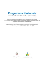 Programma Nazionale per la gestione del combustibile esaurito e dei rifiuti radioattivi