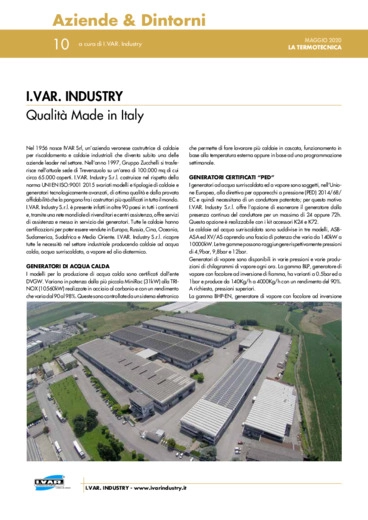 I.VAR. Industry - Qualità Made in Italy