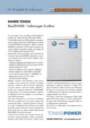 RANIERI TONISSI. BlueTENDER - Volkswagen EcoBlue