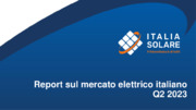 Report mercato elettrico ITALIA SOLARE: continua in Italia il trend ribassista dei prezzi dell'energia