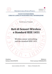 Sensori wireless, Sensoristica, Wireless