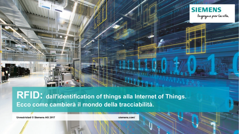 RFID: dall'identification of things allInternet of Things -  la tracciabilit dei prodotti nellIndustria 4.0