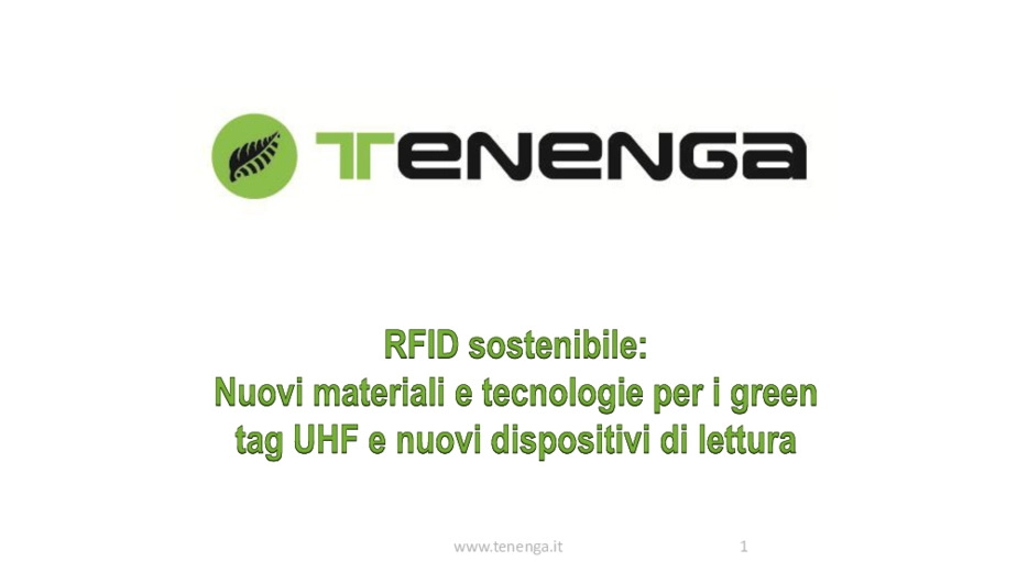 RFID sostenibile: nuovi materiali e tecnologie per tag green