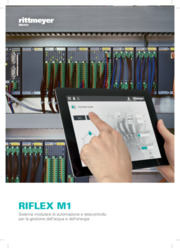 Riflex M1 - Il sistema modulare di automazione e telecontrollo per la gestione dell'acqua e dell'energia