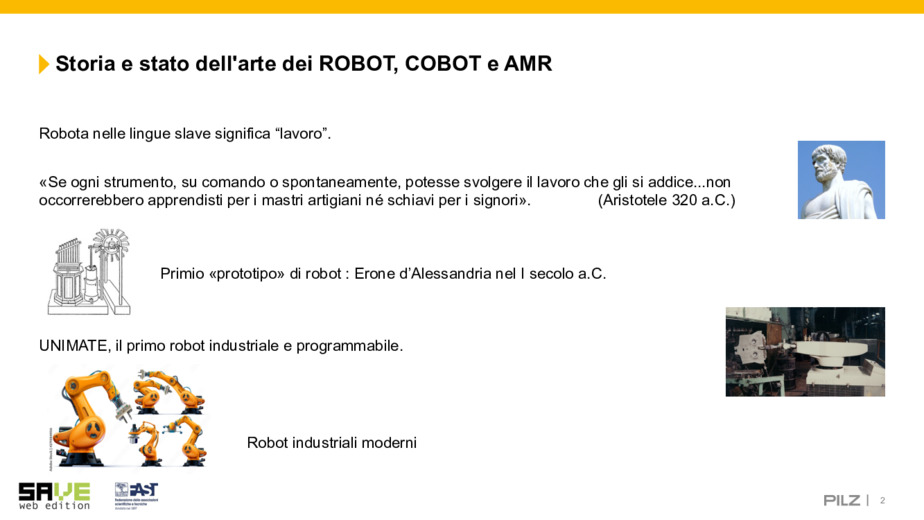 Robot, Cobot e AMR: collaborazione con l