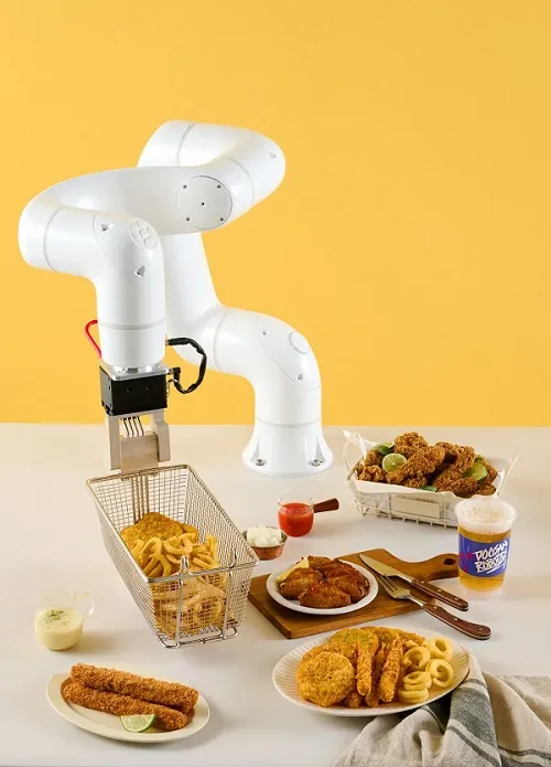Robot collaborativi progettati specificamente per operare in ambienti di produzione