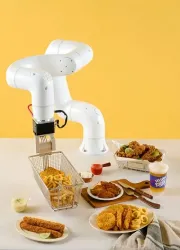 Robot collaborativi progettati specificamente per operare in ambienti di produzione alimentare