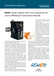 Router certificato ATEX e Sim industriali 4G LTE sicure e affidabili per l'automazione industriale