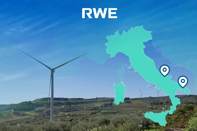 RWE costruir due nuovi parchi eolici onshore in Italia