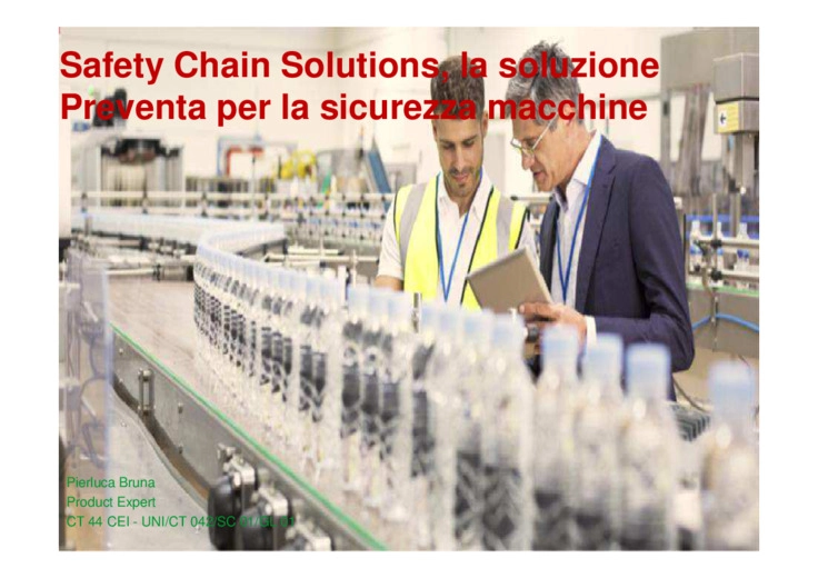 Safety Chain Solutions, la soluzione Preventa per la sicurezza macchine