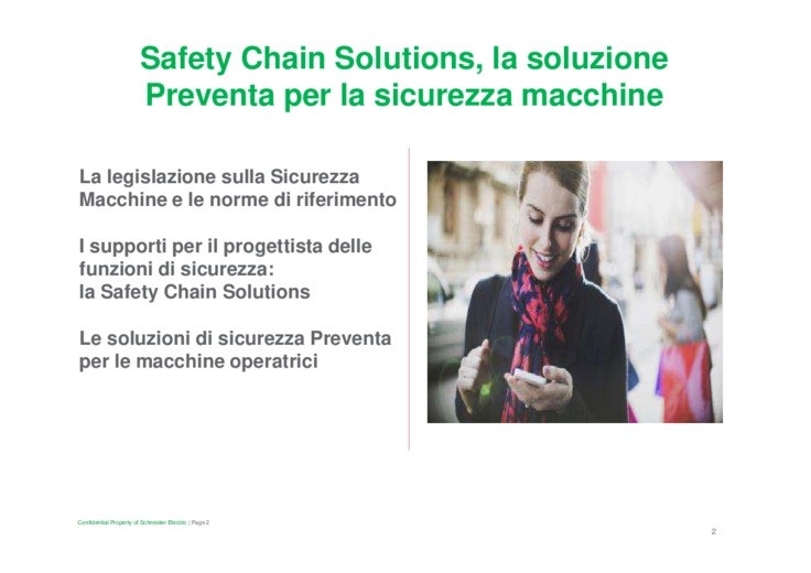 Safety Chain Solutions, la soluzione Preventa per la sicurezza macchine