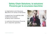 Safety Chain Solutions, la soluzione Preventa per la sicurezza macchine
